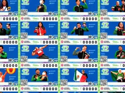 ‘El misil xalapeño’ Diego López aparece en billete de Lotería Nacional