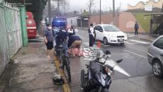 Huye conductor tras atropellar a motociclista, en Orizaba