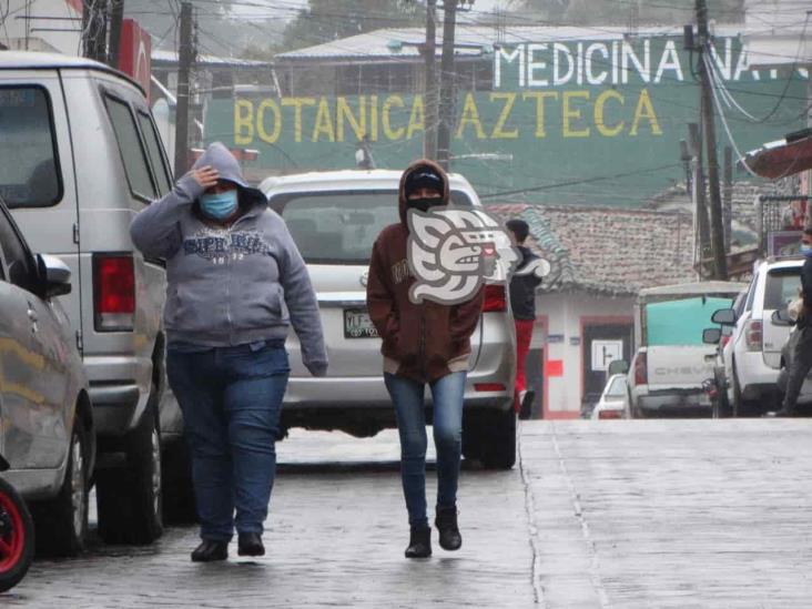 Resienten en Misantla las bajas temperaturas