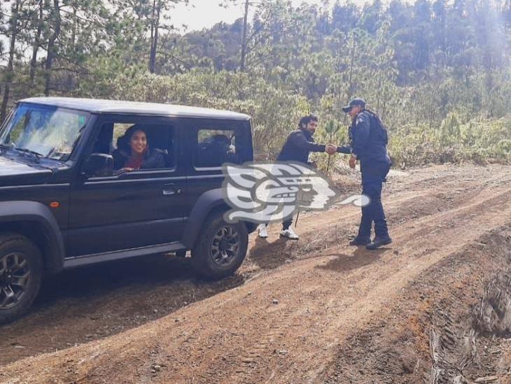 Realiza SSP operativo coordinado con GN y SEMAR en la zona del Pico de Orizaba