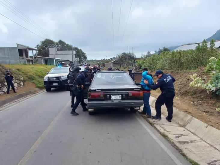 Realiza SSP operativo coordinado con GN y SEMAR en la zona del Pico de Orizaba