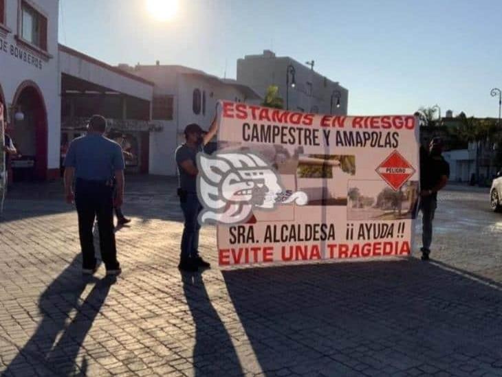 Campestre y Amapolas en peligro por presunta empresa gasera