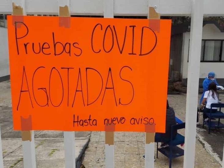 Por alta demanda, se agotan pruebas de COVID-19 en Orizaba