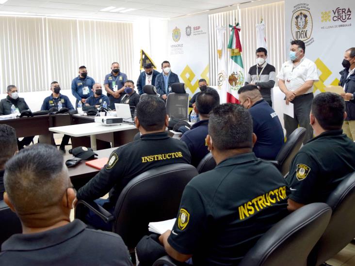 Realiza IPAX semana de actualización de cuerpo de Instructores Policiales 2022