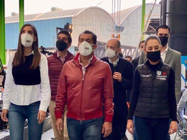Sergio Gutiérrez y Claudia Sheinbaum respaldan, con hechos, Reforma Eléctrica de AMLO