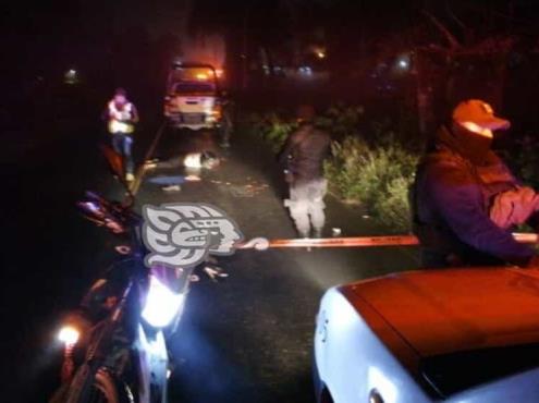 Motociclista muere tras ser arrollado por auto en la carretera Fortín-Huatusco