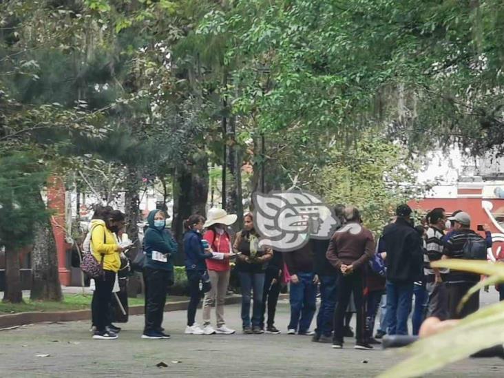 Alto a la falsa pandemia, vociferan anti vacunas veracruzanos en Orizaba