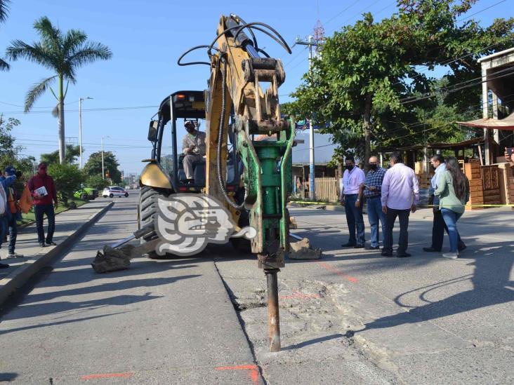Poza Rica se integra a proyecto nacional de reparación de calles
