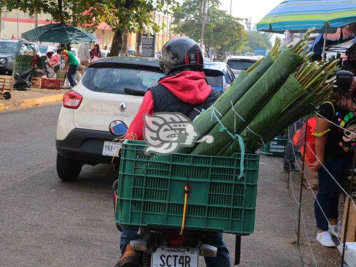 En Coatzacoalcos, al alza insumos para la preparación de tamales