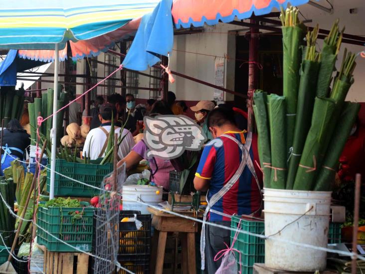 En Coatzacoalcos, al alza insumos para la preparación de tamales