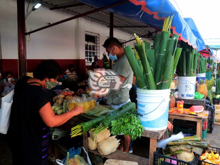 En Coatzacoalcos, al alza insumos para la preparación de tamales