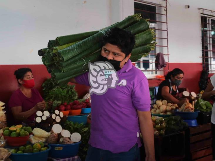 En Coatzacoalcos, al alza insumos para la preparación de tamales