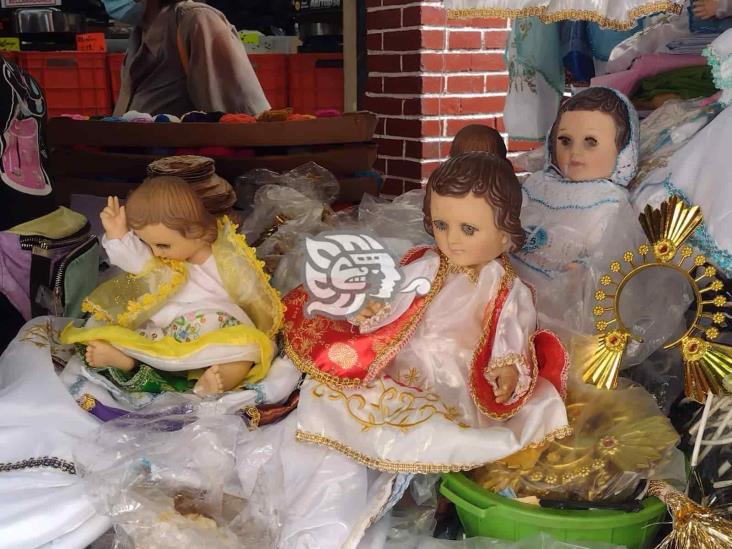 Disminuye venta de ropa para niño Dios en puerto de Veracruz