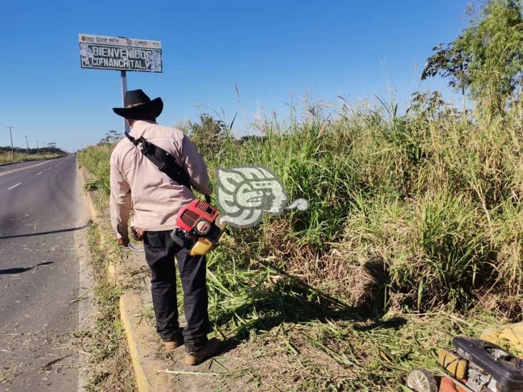 Tratan de mejorar la visibilidad en la carretera 4 carriles