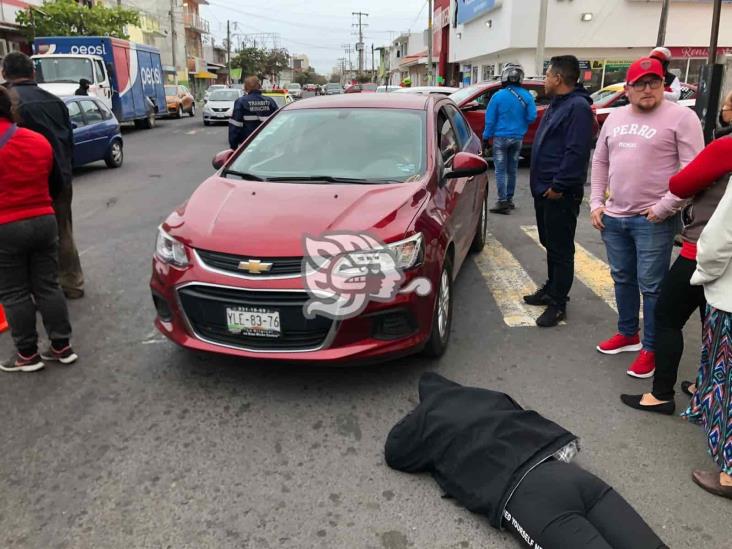 Atropellan a mujer en colonia Los Pinos