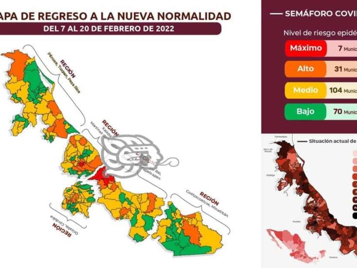 Coatzacoalcos retrocedió a semáforo epidemiológico naranja