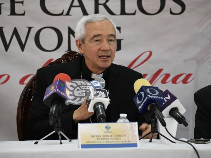 “Encuentren a sus hijos en la oración”: arzobispo de Xalapa a madres de desaparecidos