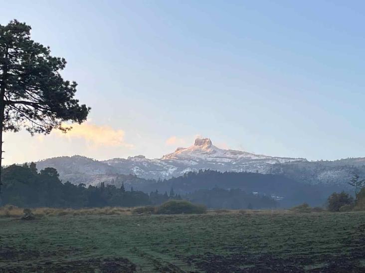 No paran las nevadas en el Cofre de Perote; registra ya la sexta