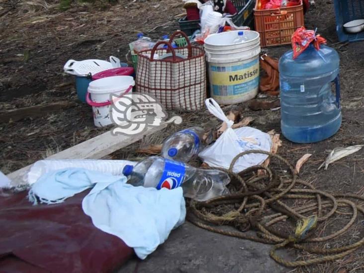 Desde platos hasta pañales; turistas vuelven basurero al Cofre de Perote