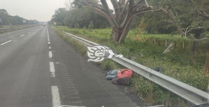 Se durmió a un lado de la autopista y lo confunden con cadáver