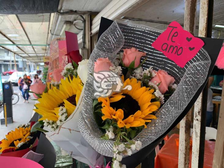 Precios de flores en Veracruz varían previo al día de San Valentín