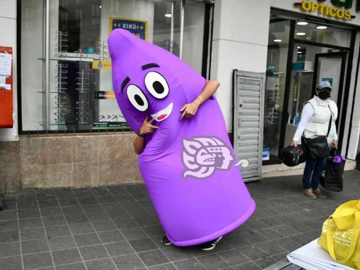 Destacan con campaña en Xalapa uso adecuado del condón