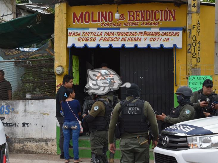 Asesinan a propietario de molino y abarrotes en Acayucan