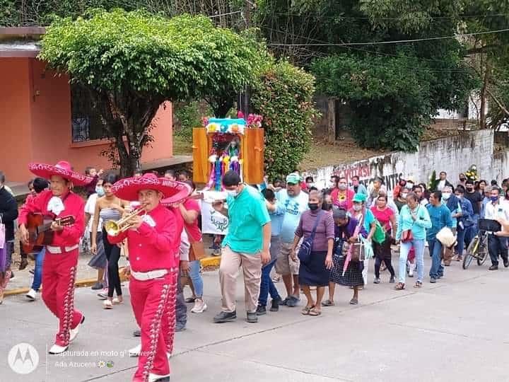 Llega de visita a Chinameca, San Juan de Dios, santo patrono de Pajapan