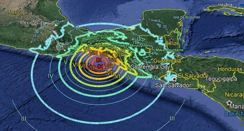 Sismo De Magnitud Preliminar 65 Sacude Ciudad Hidalgo Chiapas 3573