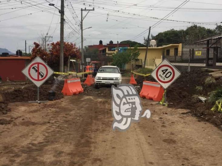 En 72 horas, Ayuntamiento de Misantla repara socavón