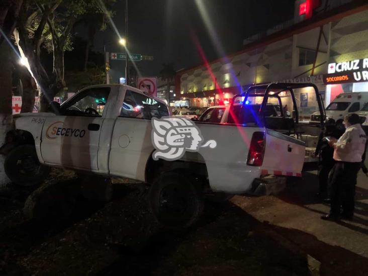 Detienen a hombre en estado de ebriedad en calles de Veracruz