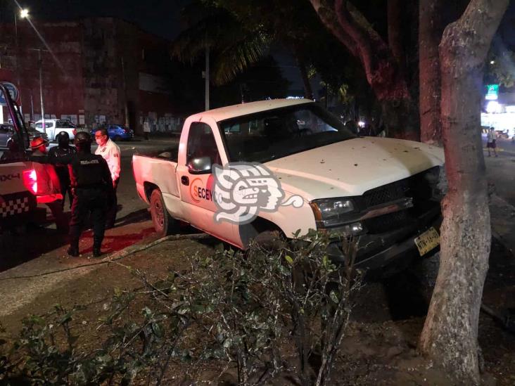 Detienen a hombre en estado de ebriedad en calles de Veracruz