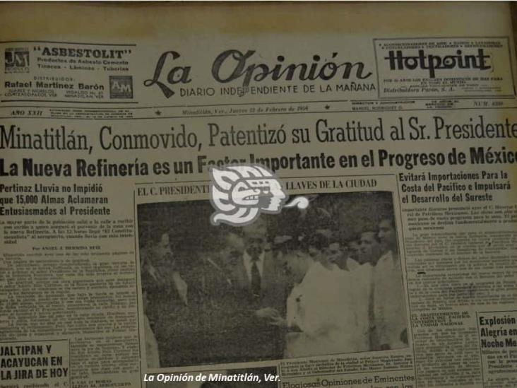 Cumple Refinería de Minatitlán, 115 años en operaciones
