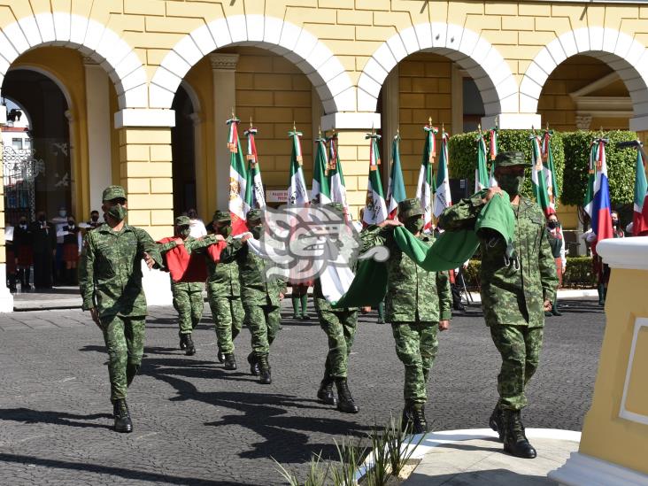 Celebran en Orizaba el 201 aniversario del Día de la Bandera Mexicana