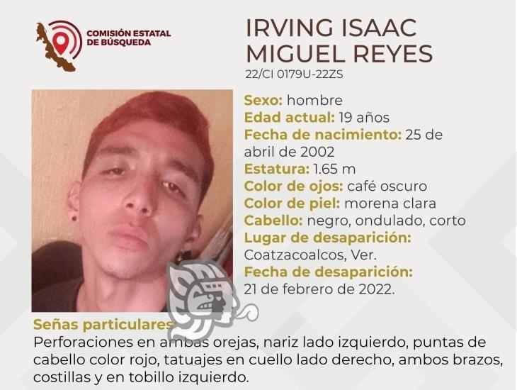 Irving no aparece tras ir a buscar su INE en Coatzacoalcos