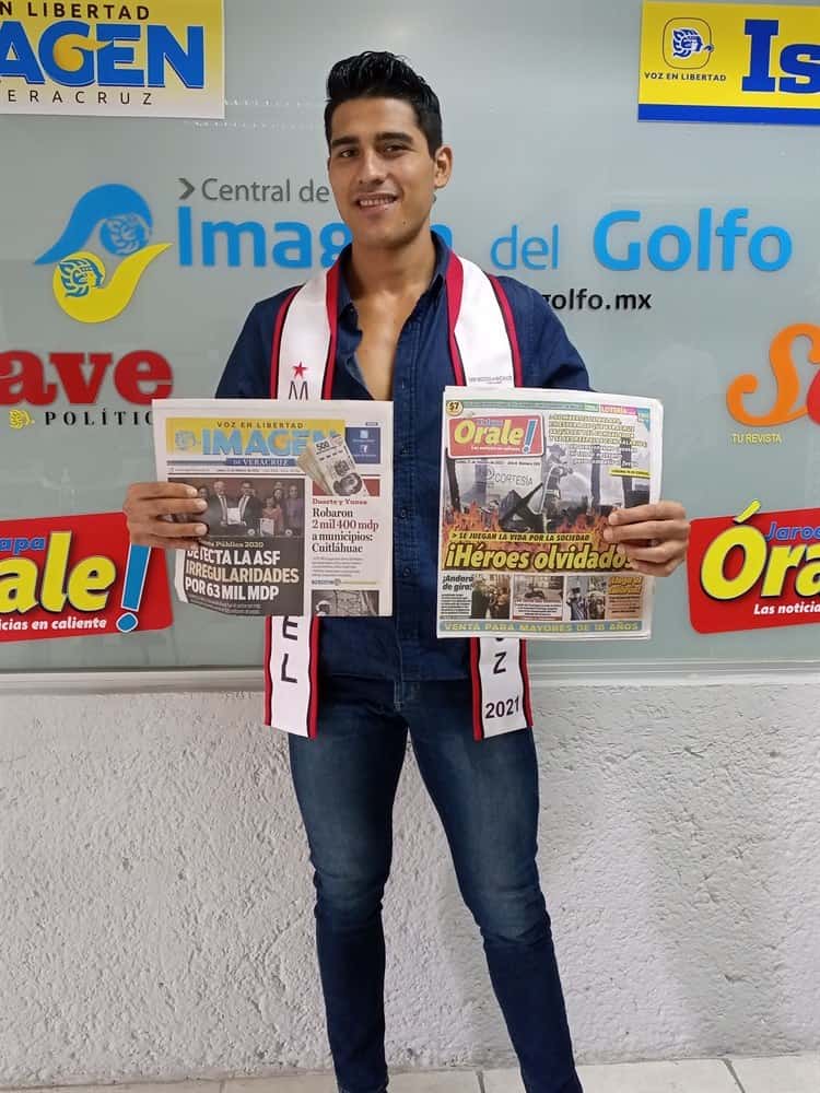 ¡Orgullo veracruzano! Omar Silva representará al estado en certamen Mr. Model México