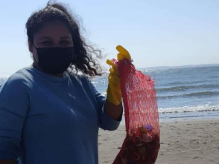 PET y colillas de cigarro, entre los contaminantes hallados en playas de Veracruz