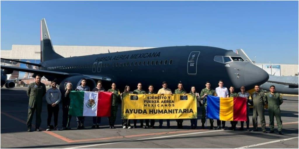 Despega avión de la Fuerza Aérea para rescatar a mexicanos en Ucrania