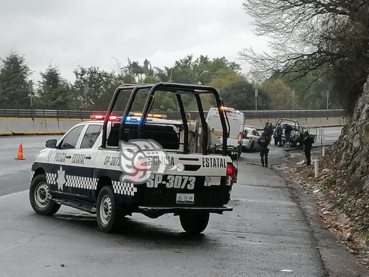 Hombre muere atropellado sobre la autopista Orizaba-Puebla