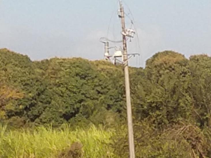 Roban cable de energía eléctrica en La Ceiba 