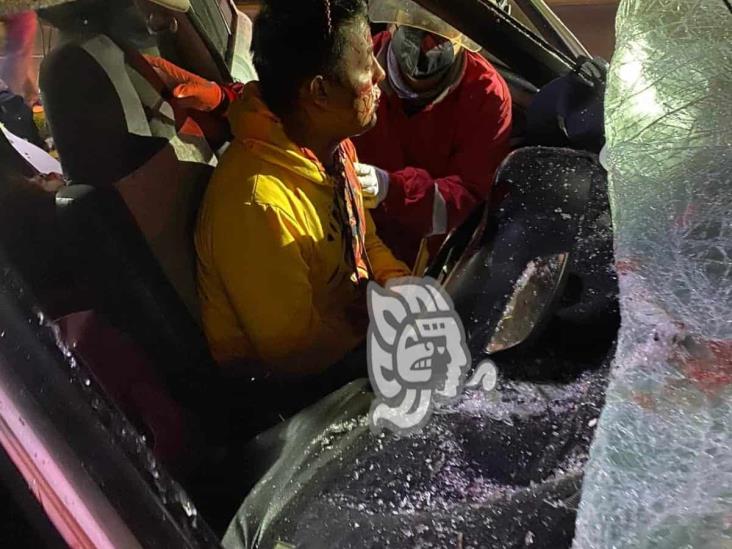 Seis heridos tras accidente sobre bulevar Xalapa-Coatepec