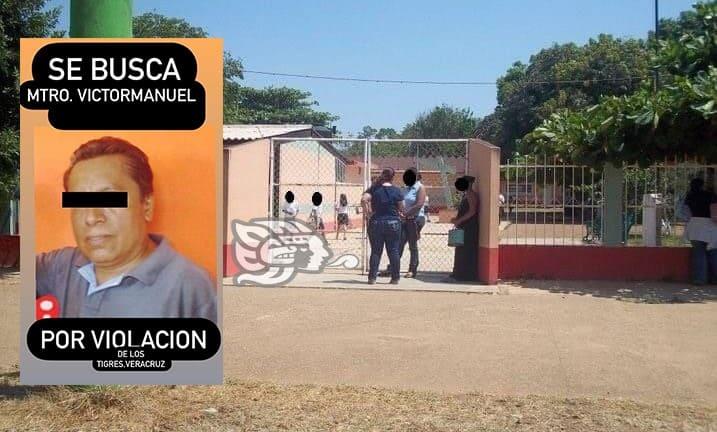 Acusan a profesor de supuesto abuso sexual en Rodríguez Clara 