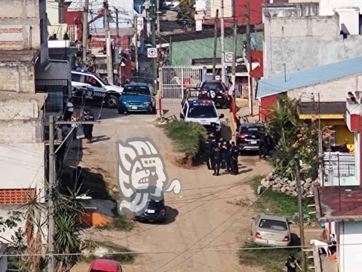 Sujeto dispara contra casa en la colonia Lomas de Casa Blanca de Xalapa