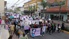 #8M: Cerca de 600 mujeres, en marcha para conmemorar Día de la Mujer en Orizaba