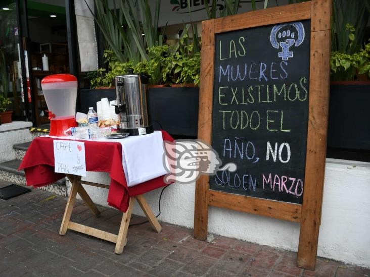 #8M: ‘Ninguna más en el olvido, ninguna más asesinada’, claman veracruzanas en Xalapa