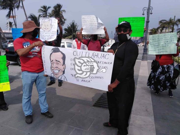 Continúa manifestación de pescadores contra Asipona en Veracruz