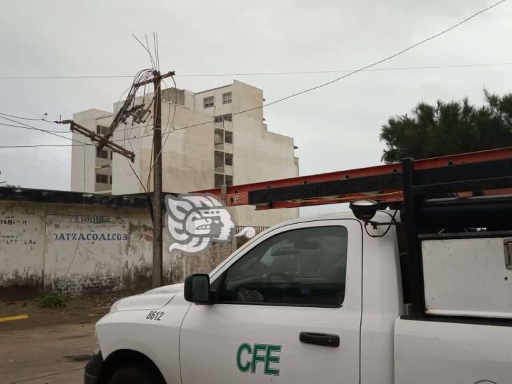 Más de 30 cuadrillas de CFE atendieron fallas generadas por FF 35