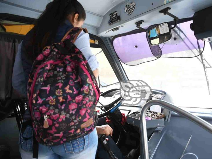 Hasta en el autobús, xalapeñas son víctimas de la delincuencia