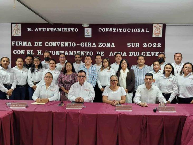 Gobierno de Agua Dulce y la CEDHV firman acuerdo para garantizar los Derechos Humanos