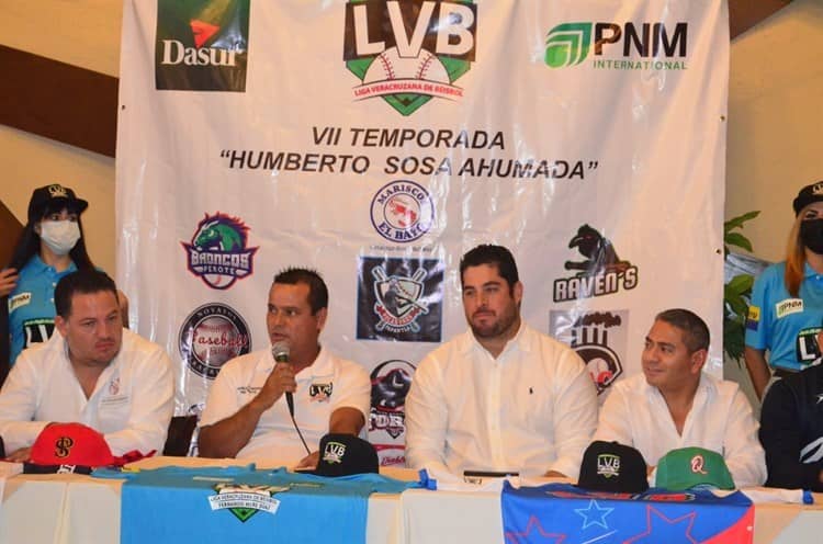 ¡Fiesta del beis!  Presentan la Liga Veracruzana de Beisbol 2022